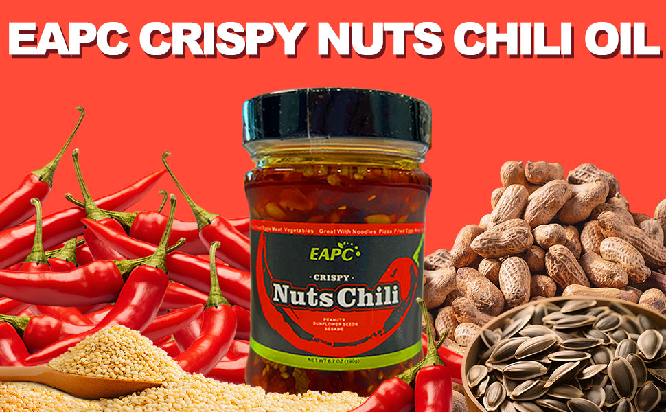 Crispy Nuts Chili八宝油辣椒