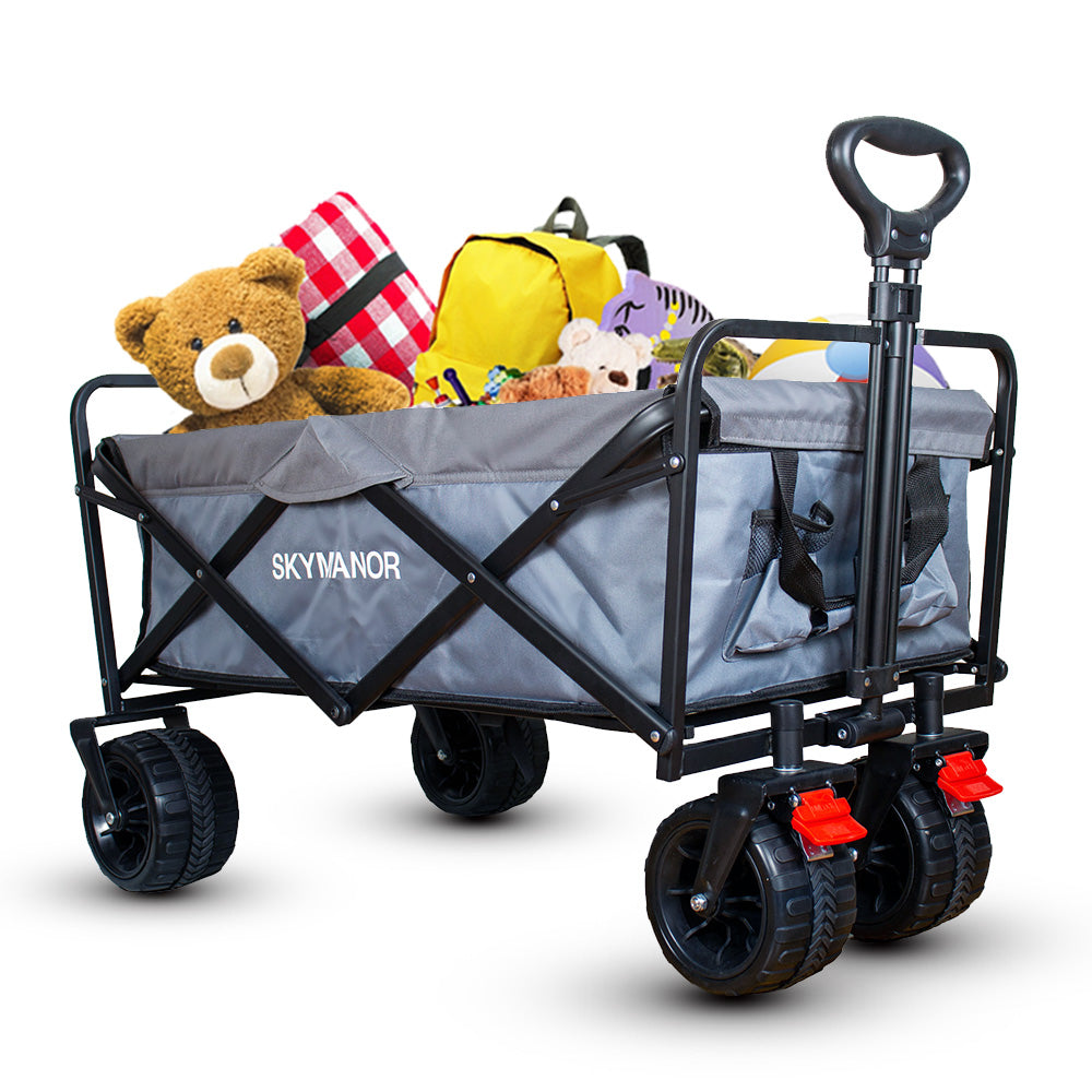 EAPC Collapsible Wagon for Kids & Cargo Grey