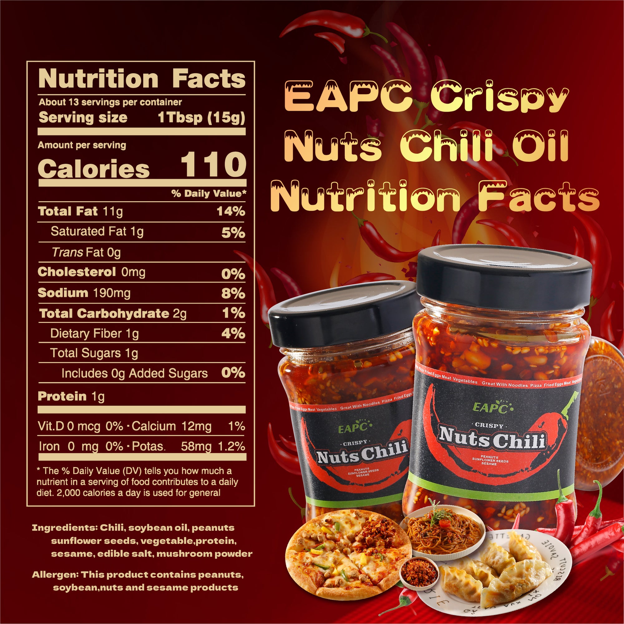 EAPC Nuts Chili Oil