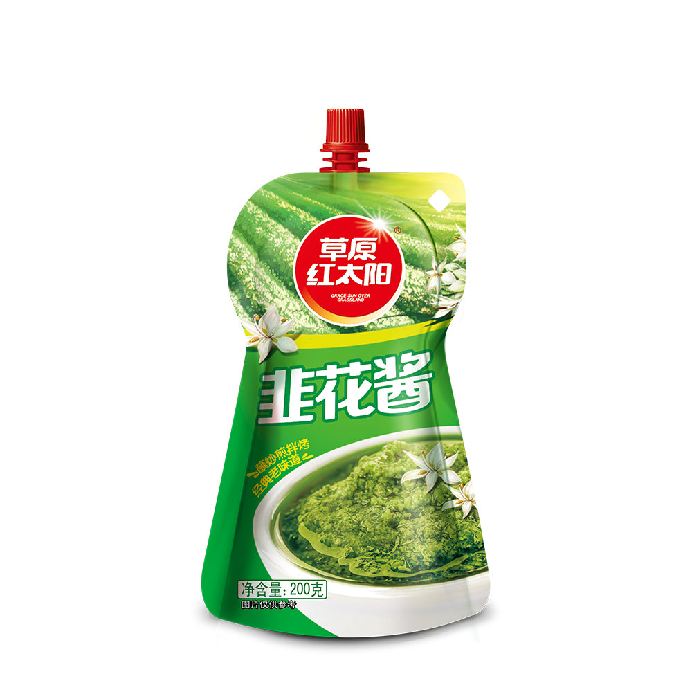 EAPC Sauce(Leek Flower Flavor) 草原红太阳鲜野韭花酱